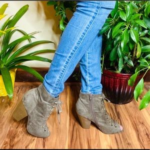 FIONI Chunky Heeled Booties